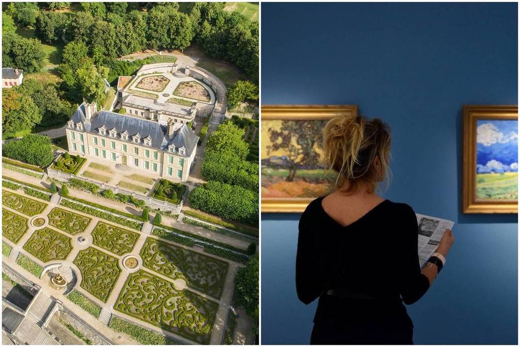 Van Gogh les derniers voyages château Auvers-sur-Oise