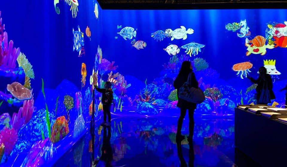 En mode poisson : une expérience immersive GRATUITE au Bon Marché Rive Gauche !
