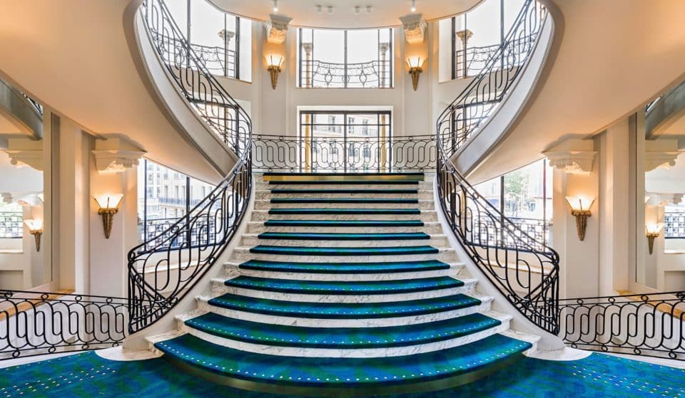 Après 40 ans de fermeture, l&rsquo;escalier majestueux et historique du Printemps rouvre au public