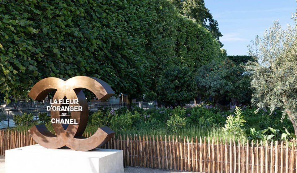 Chanel ouvre un sublime jardin éphémère au Jardin des Tuileries à Paris !