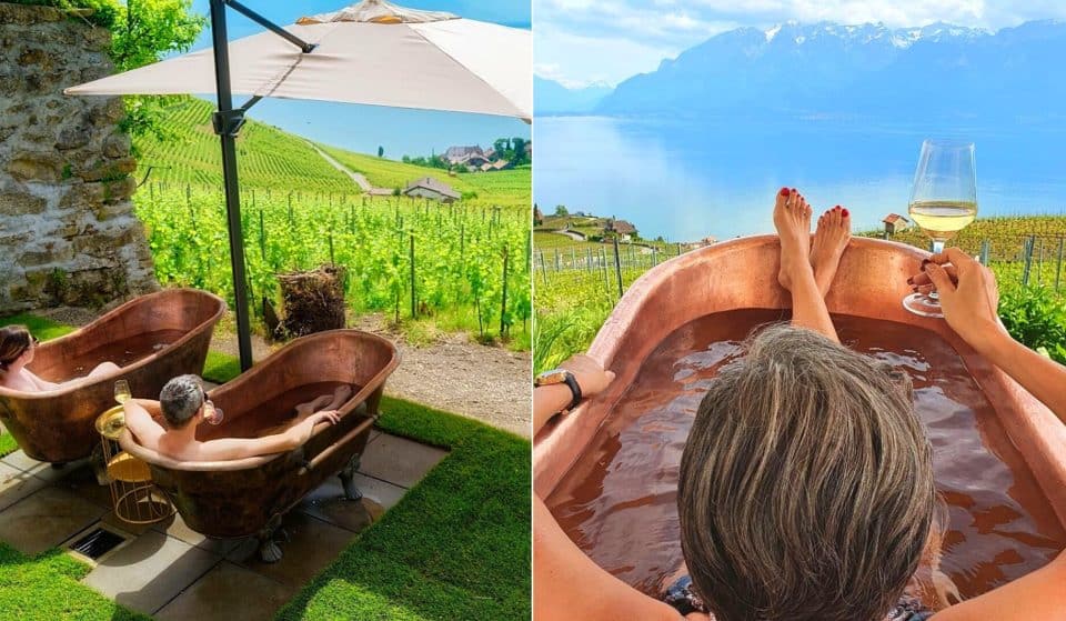 Escapade insolite : La Vinothérapie, à 3h de Paris, prenez un bain au coeur des vignes en buvant du vin !