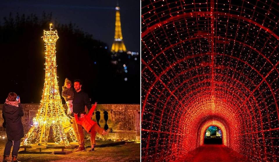Lumières en Seine: Der märchenhafte Nachtspaziergang der Saison hat sich gerade in der Domaine national de Saint-Cloud niedergelassen.