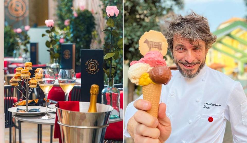 Une glace au champagne en édition limitée à déguster à La Vallée Village !