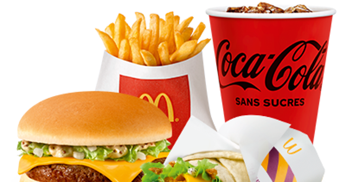 Mcdo Page De Garde McDonald's lance 2 menus complets et pas cher, à 5€ et 6€