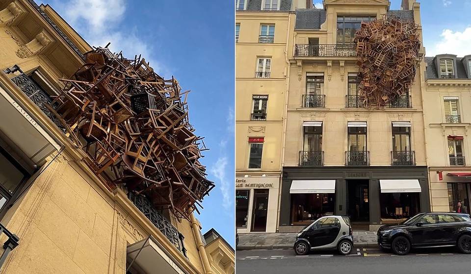 Paris : quelle est donc cette drôle de façade au cœur du 8e arrondissement ?