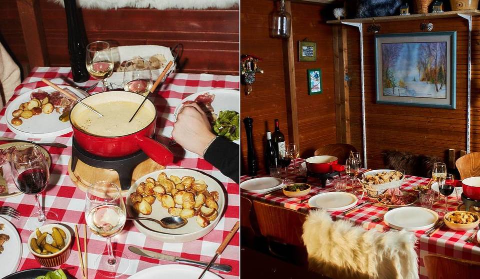 Des chalets d&rsquo;hiver éphémères où manger de la fondue à Paris !