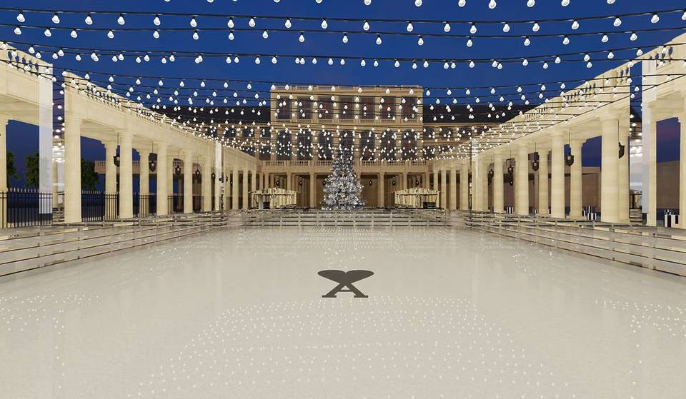 AMI ouvre une patinoire de Noël éphémère GRATUITE à Paris !