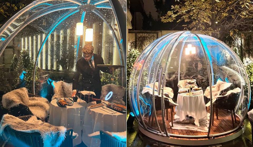 La bulle transparente de L&rsquo;Hôtel du Collectionneur, un écrin d&rsquo;hiver féérique !