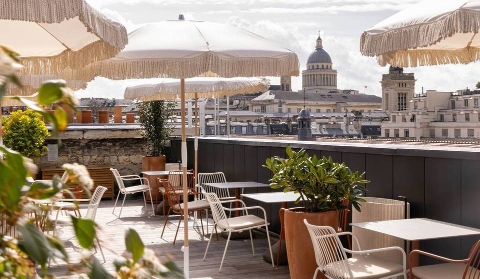 Dans le quartier Latin, un nouveau Rooftop avec une vue exceptionnelle sur la Tour Eiffel et les toits de Paris !