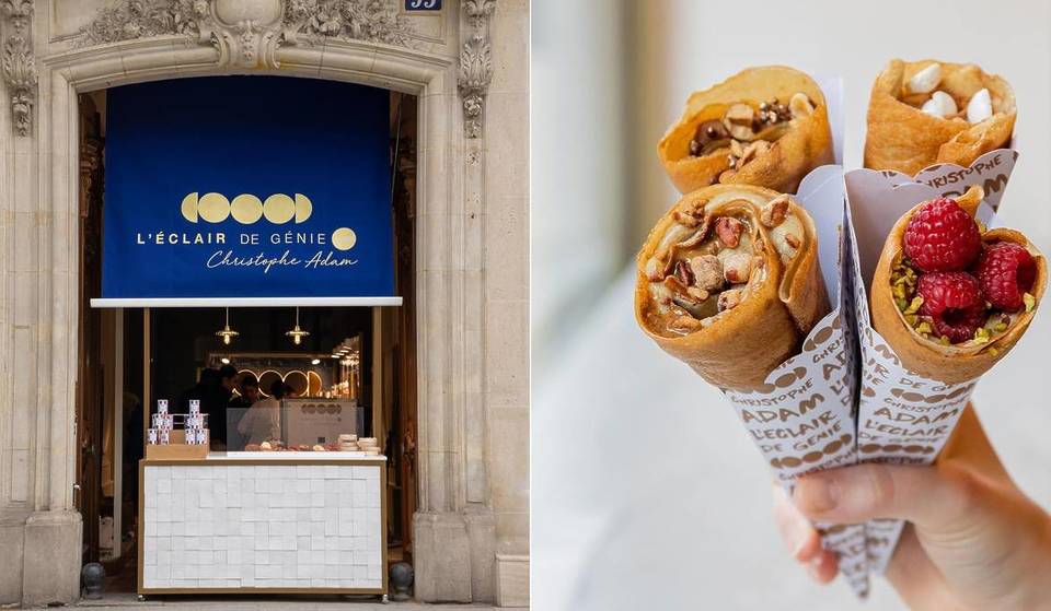 L’Éclair de Génie : le Chef Christophe Adam ouvre son Bar à crêpes sur les Champs-Elysées !