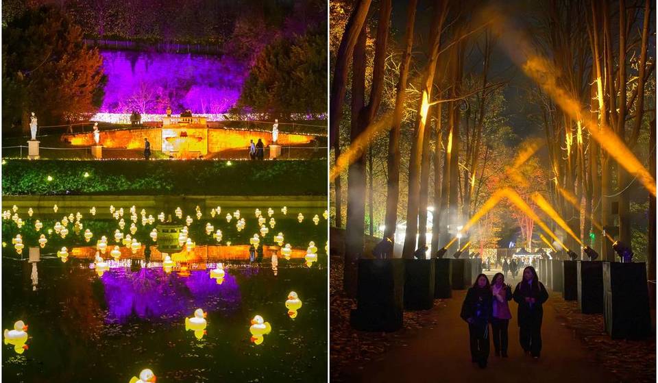 On a testé pour vous et en avant-première Lumières en Seine ou la balade nocturne féérique du Domaine National de Saint-Cloud et ses 25 tableaux