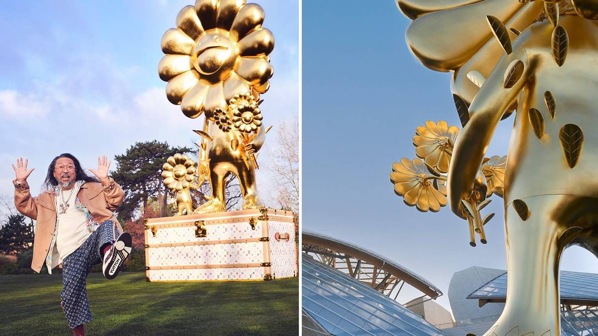 Takashi Murakami unveils a monumental work in Paris