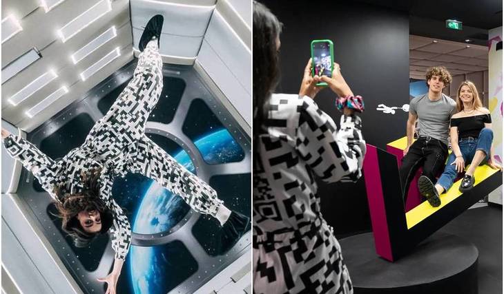 Das Illusionsmuseum Paradox Museum bietet einen klimatisierten Zauberwald, um der Hitzewelle in Paris diesen Sommer zu entfliehen