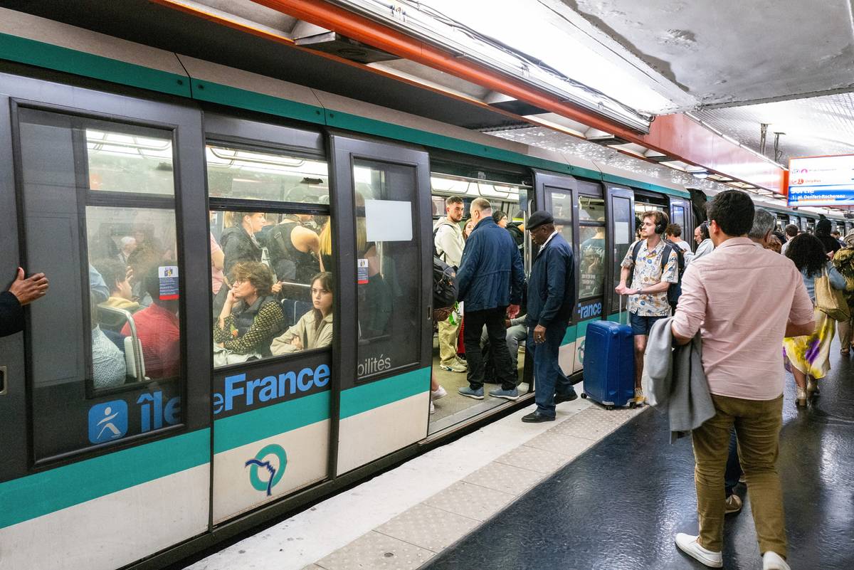 Le Métro parisien aurait été plus ponctuel en 2024 selon une étude