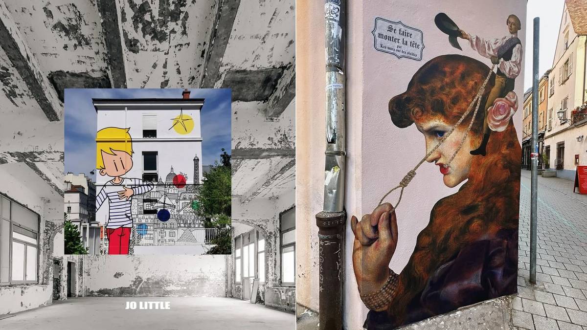 street art exhibition Paris: a FREE 3000 m2 exhibition