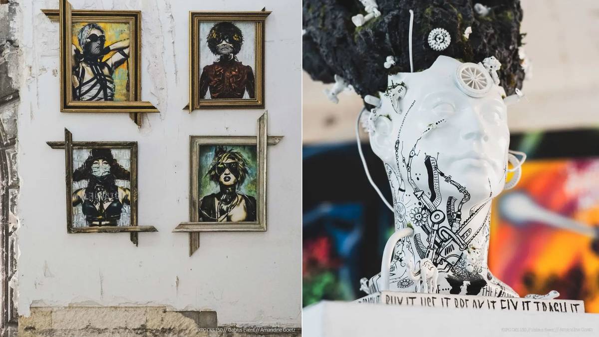 street art exhibition Paris: a FREE 3000 m2 exhibition