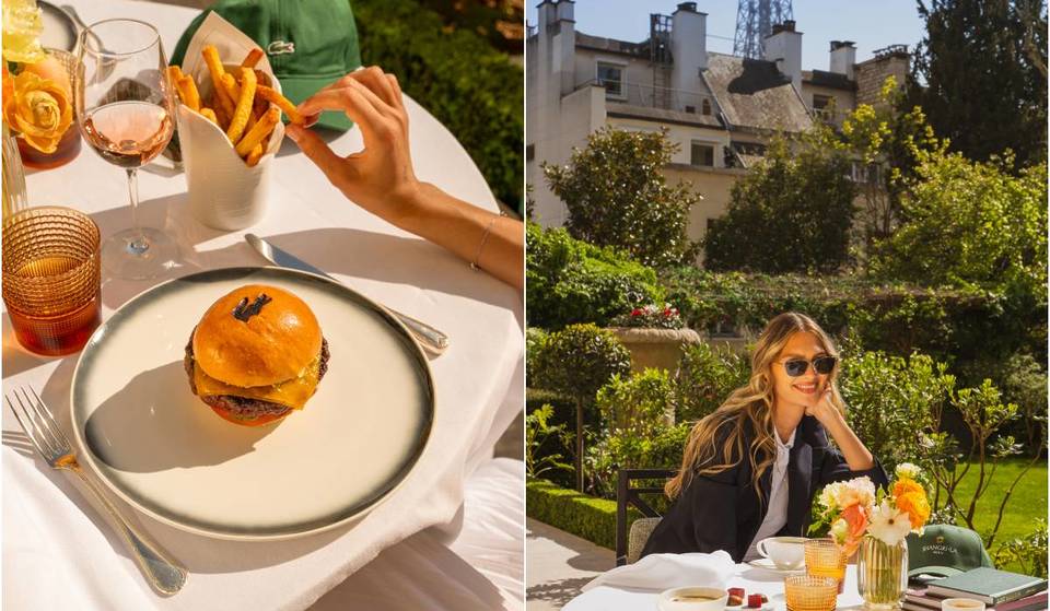 Déjeuners couture et dîners sport-chic : le restaurant éphémère Summer by Lacoste prend ses quartiers d’été dans le luxuriant jardin du Palace Shangri-La Paris