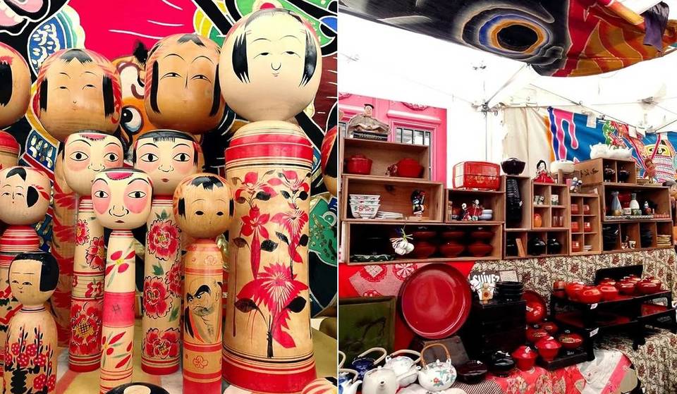Este gigantesco y efímero mercadillo japonés enclavado en el distrito 3ᵉ rebosa de tesoros vintage… ¡date prisa, cierra en unos días!