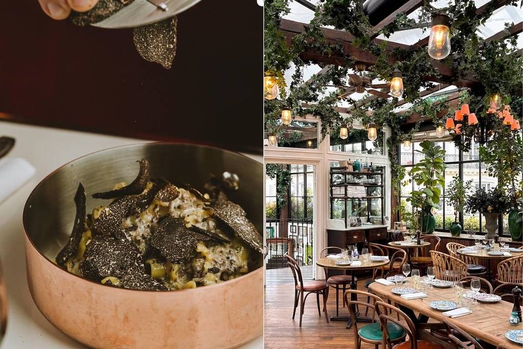 on a trouvé le plus beau restaurant italien de Paris