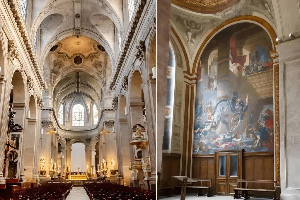 Meno ricercata di Notre-Dame, questa chiesa, una delle più belle di Parigi, nasconde opere poco conosciute di Delacroix &#8211; e (quasi) nessuno lo sa.