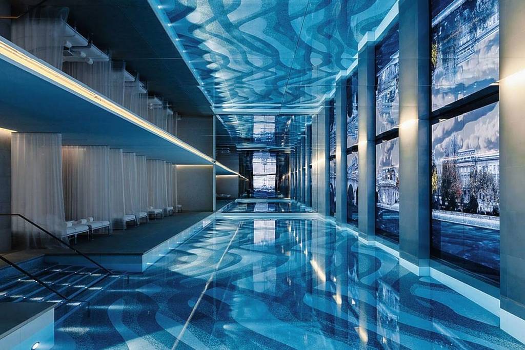 piscine Dior Spa Cheval Blanc