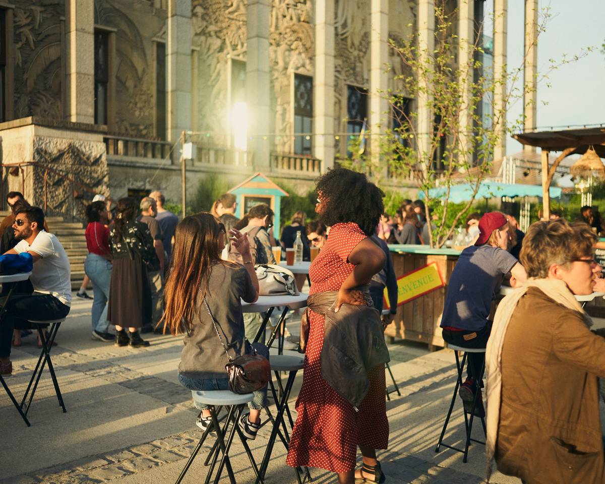 Terrasse estival Poisson Lune du Musée de l'histoire de l'immigration