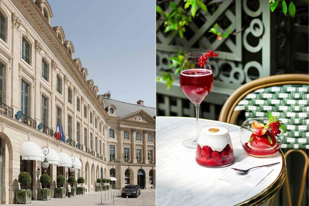 terrasse d'été Ritz Paris place Vendôme