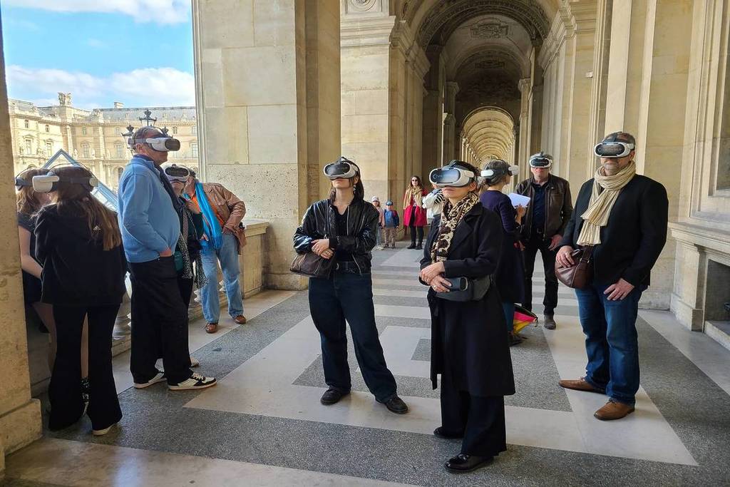 Louvre en réalité virtuelle