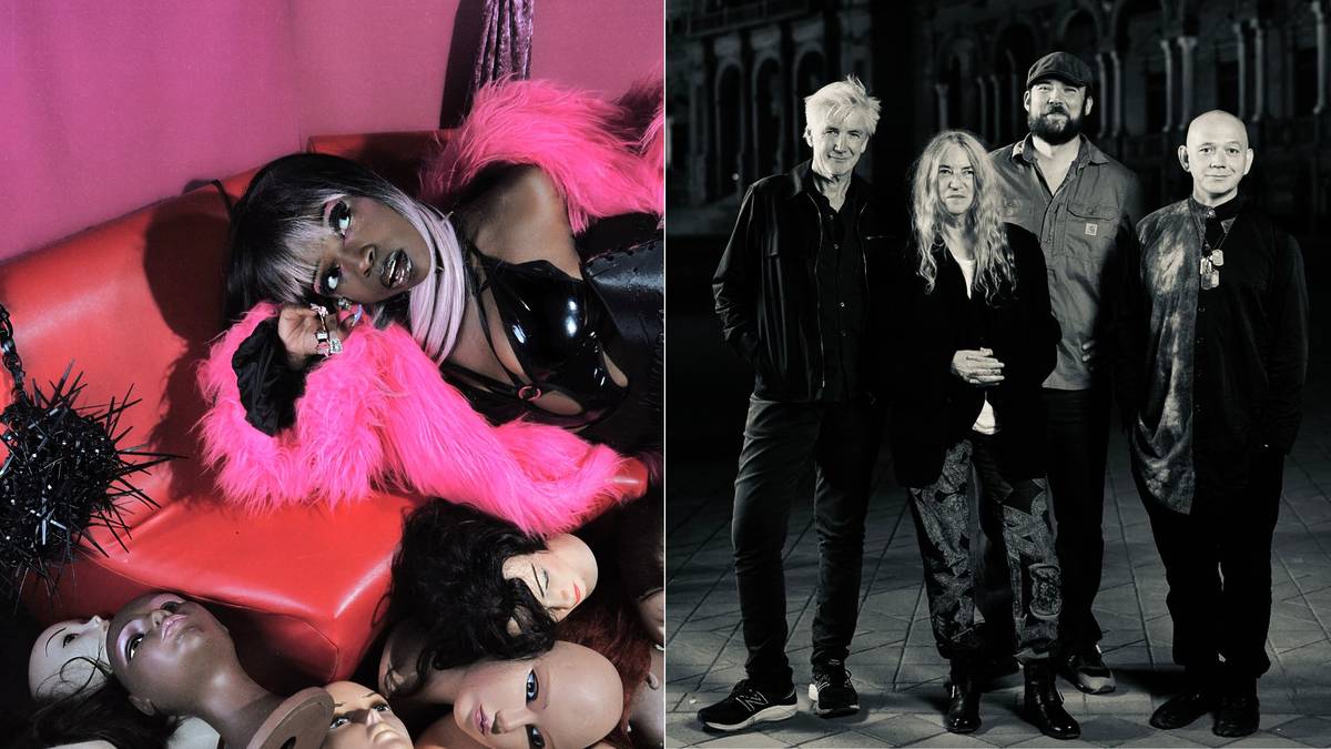 Théodora et Patti Smith à la Fête de l'Humanité