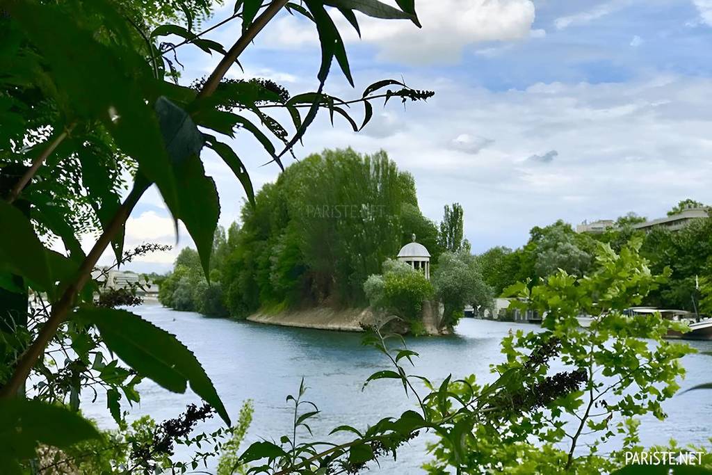 Ilha perto de Paris
