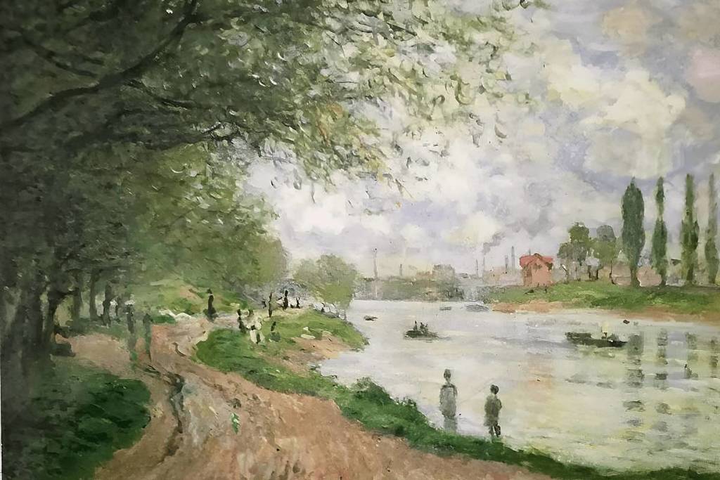 L’île de la Grande Jatte - Claude Monet 1874