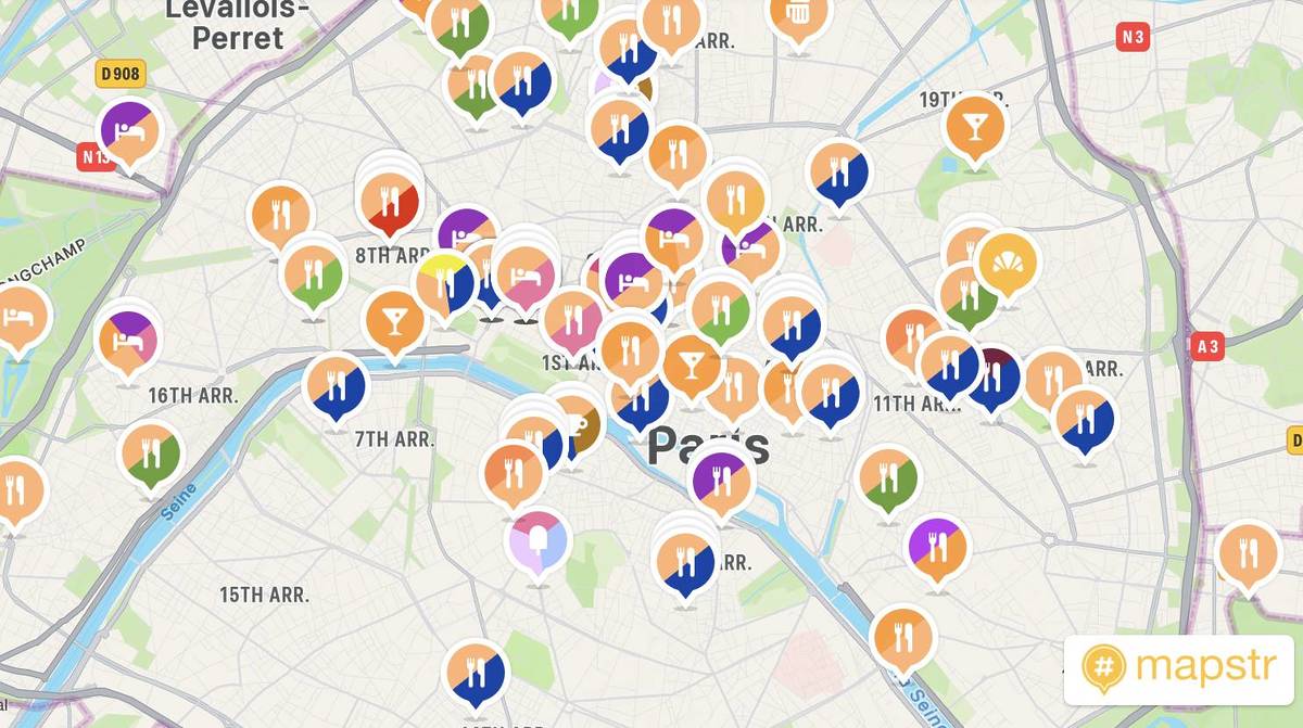 carte mapstr