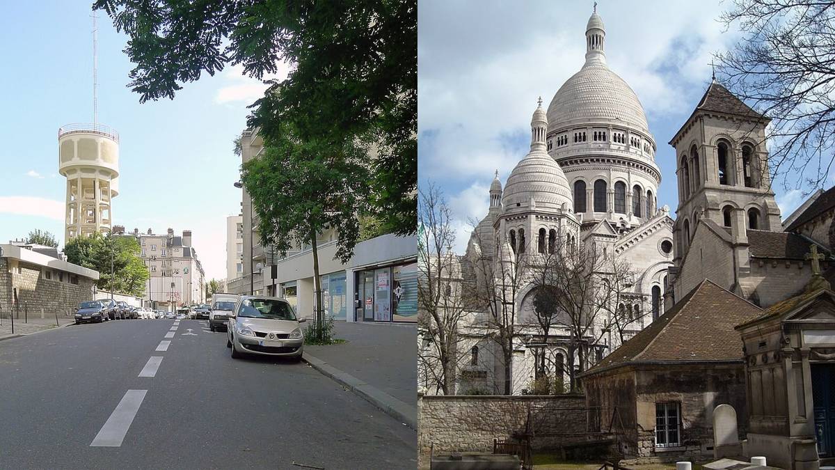 Rue du Télégraphe et Butte Montmartre