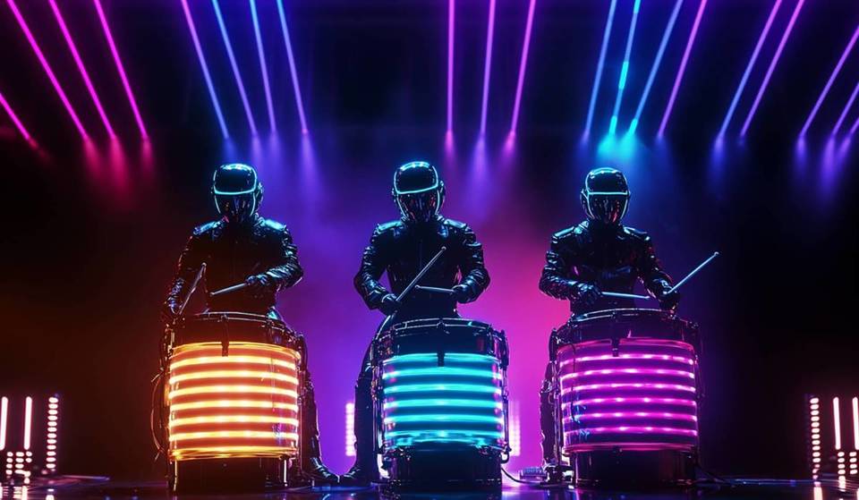 Le colonne sonore di culto assumono una nuova dimensione grazie alle percussioni luminose nel 6ᵉ arrondissement di Parigi