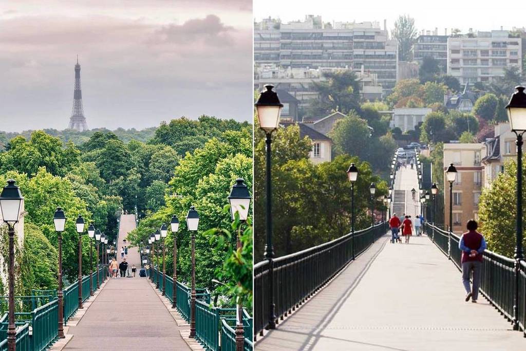 footbridge Paris