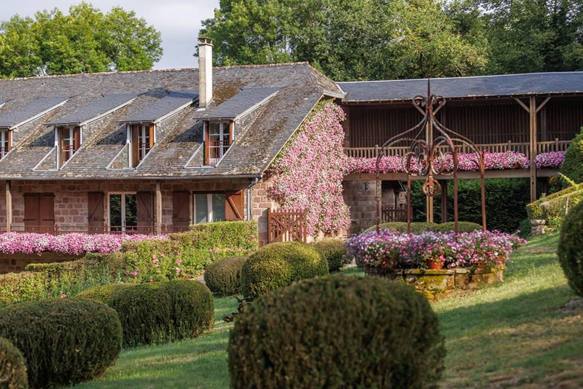 cottage fleuri