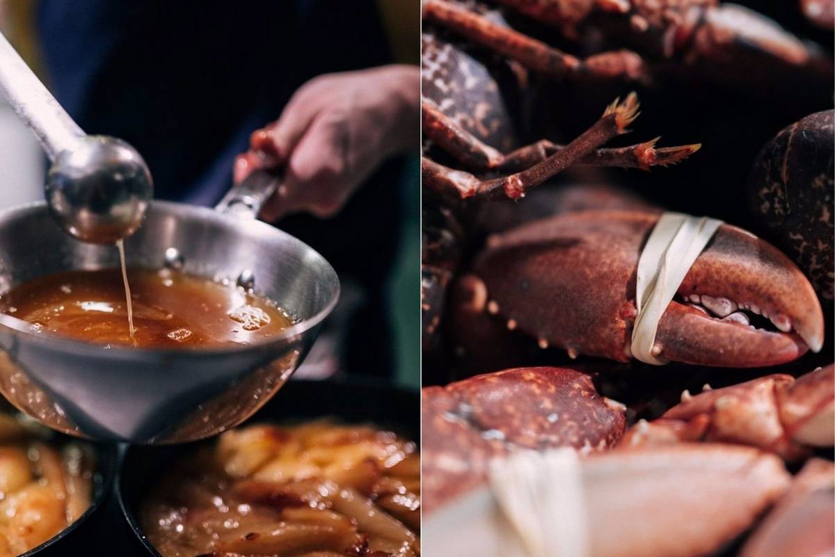 caramel homard