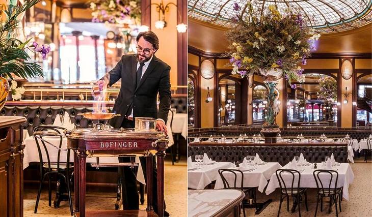 Founded in 1864, this Alsatian brasserie with its Art Nouveau decor serves the best sauerkraut in Paris – under a spectacular glass dome…