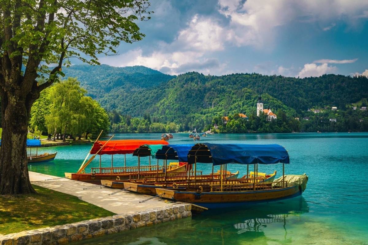 bateaux lac