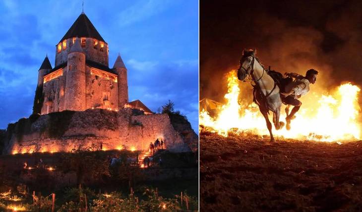 This Saturday, this medieval city 1 hour from Paris will be decked out in thousands of candles for the last time this year &#8211; a free, magical spectacle not to be missed!