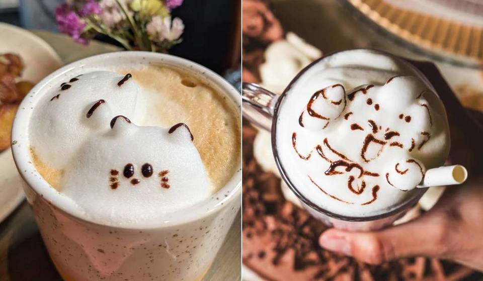 Tucked away in a food court, this café is the cutest in Paris &#8211; and the only one in France to make 3D foam drinks (and yet, no one&#8217;s talking about it yet).
