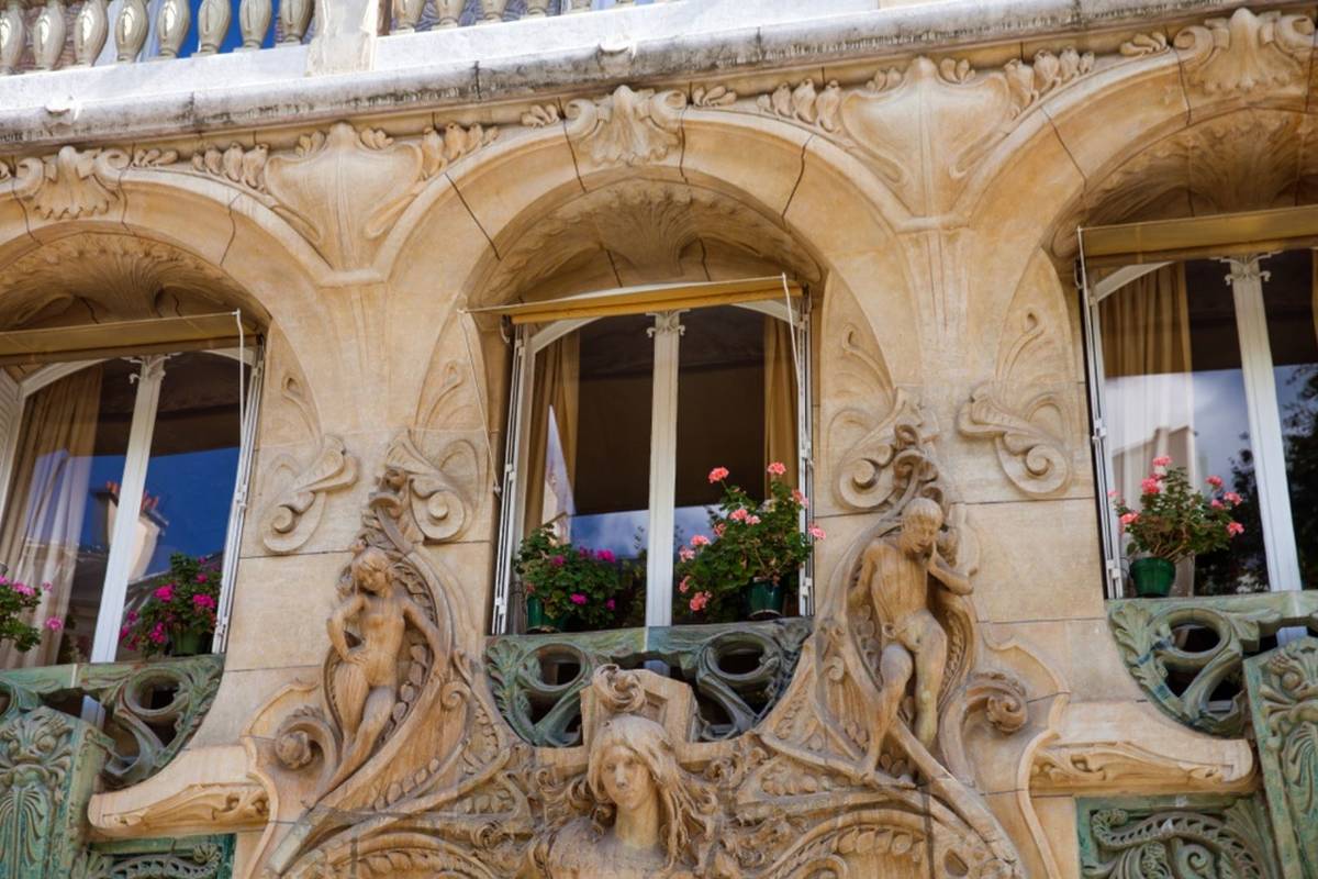 balcon art nouveau
