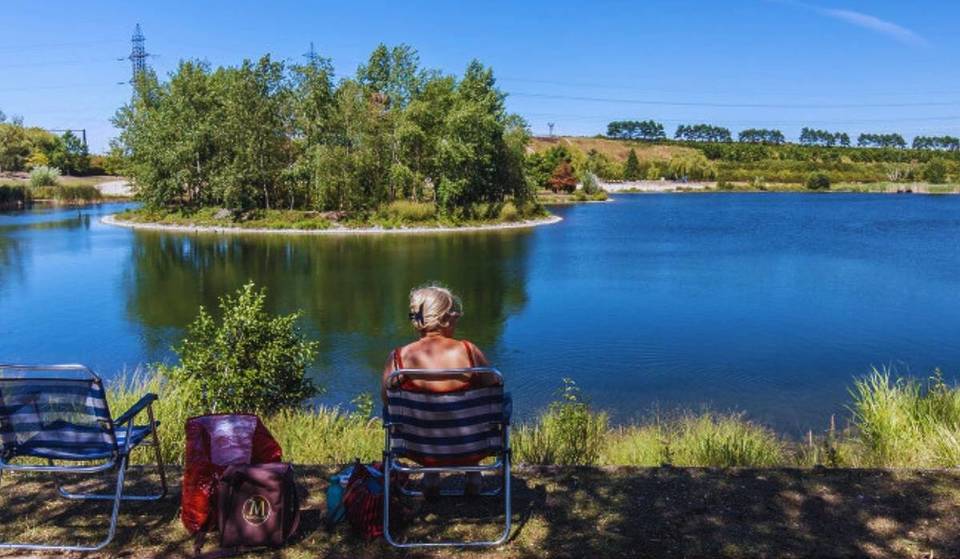 Less than an hour from Paris, this hidden beach is the perfect escape from the heat.