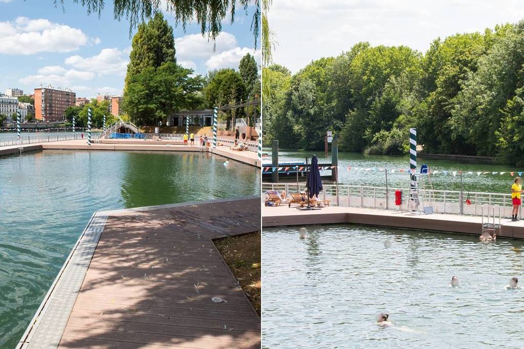 baignade nature Paris