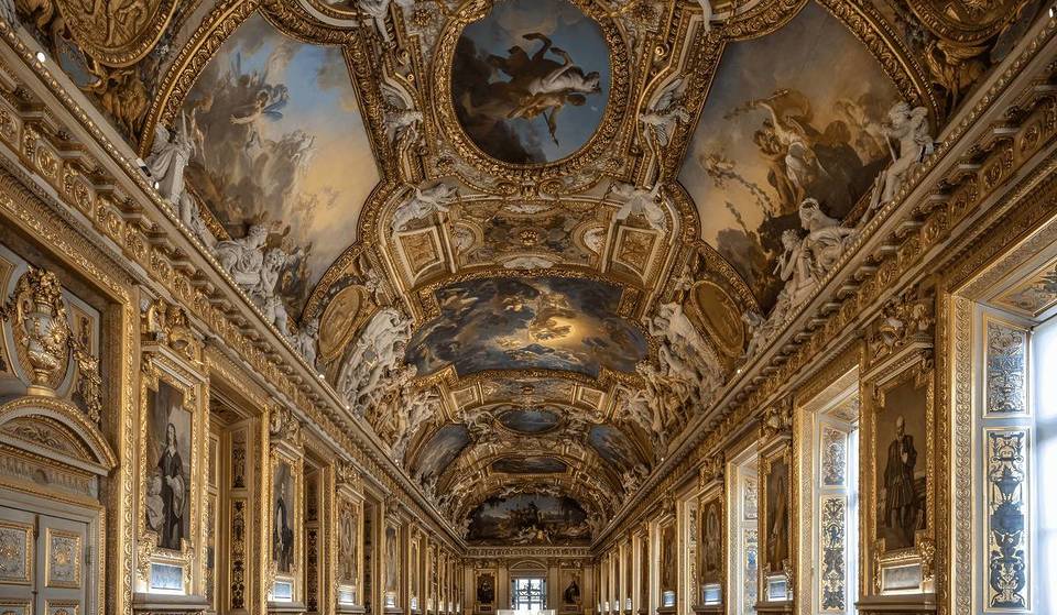 Less sought-after than the Hall of Mirrors at Versailles, this sumptuous gilded Parisian gallery is home to the jewels of the French crown – and hides some never-before-seen works by Delacroix!