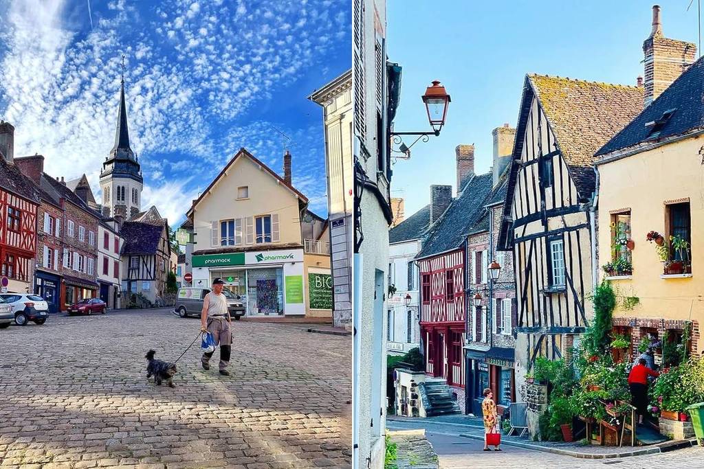 village pittoresque Paris