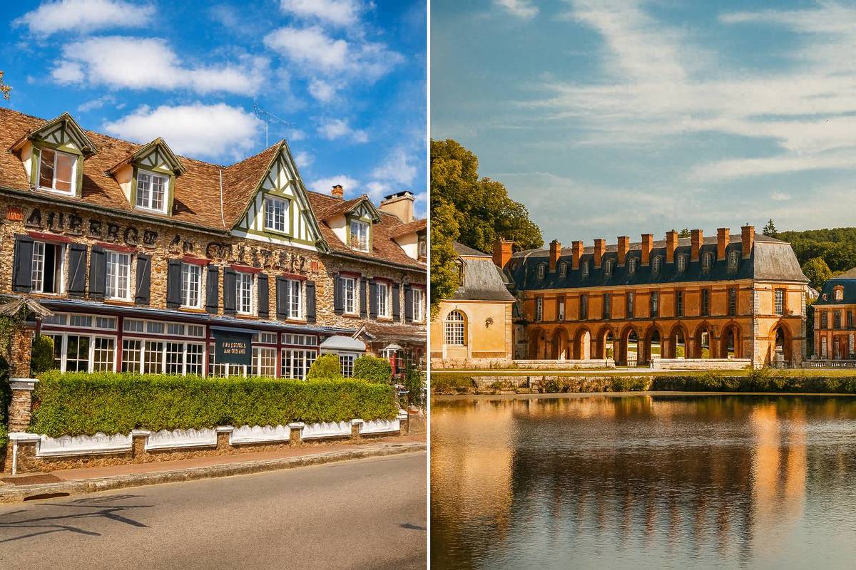 Dampierre en yvelines village bucolique charme proche Paris