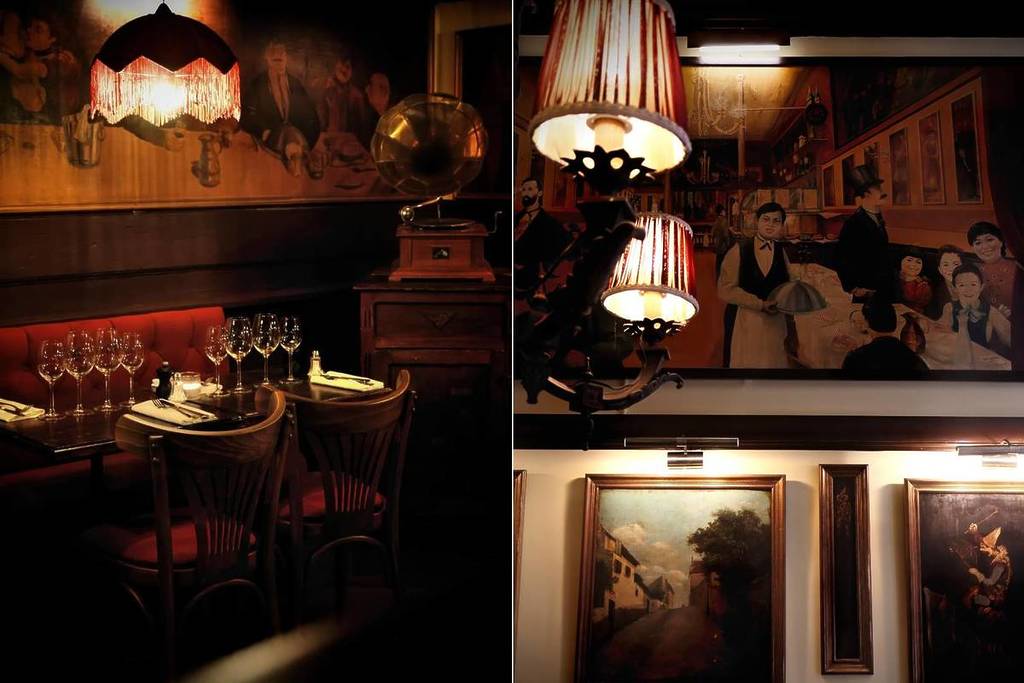 vieux restaurant montmartre