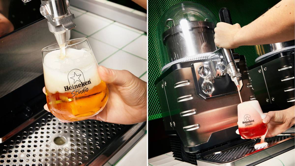 Heineken® Foam Infusion bière à l'infusion de mousse Heineken® Studio 2