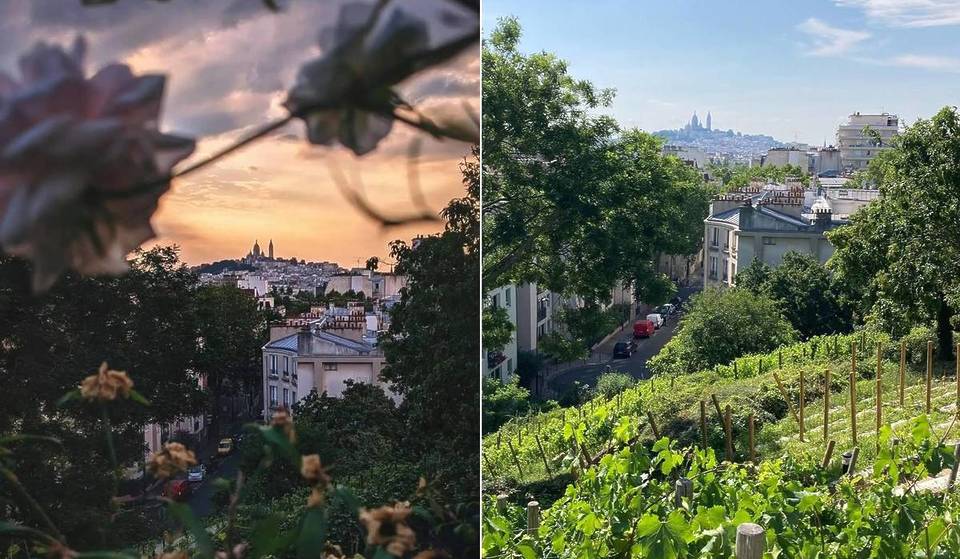 In Paris, this secret butte in the 19th arrondissement, far less well-known than the Buttes-Chaumont, offers an exceptional view of the Sacré-Coeur – and most Parisians are still unaware of its existence